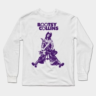 Retro Bootsy Collin 2 Guitar Long Sleeve T-Shirt